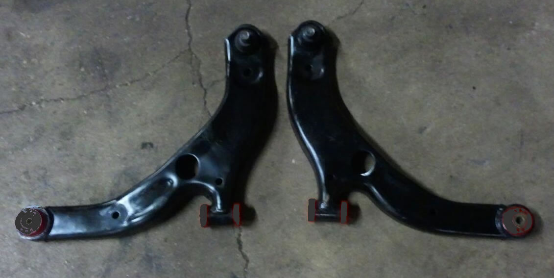 (image for) Mazda OEM Front Lower Control Arm Passenger Side Mazdaspeed Protege
