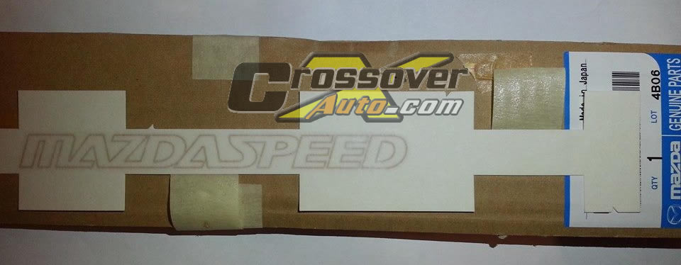 (image for) JDM Mazdaspeed Body Decal Mazdaspeed Protege