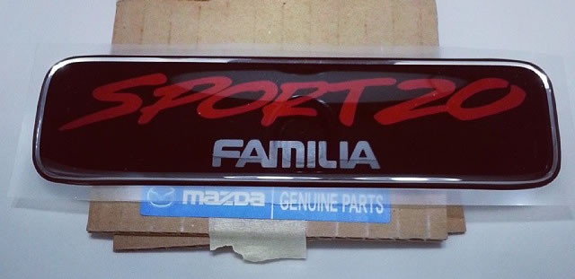 (image for) JDM Sport20 Badge Mazdaspeed Protege