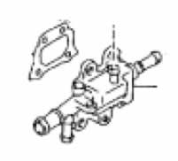 (image for) Mazda OEM Water Outlet Gasket Mazdaspeed Protege