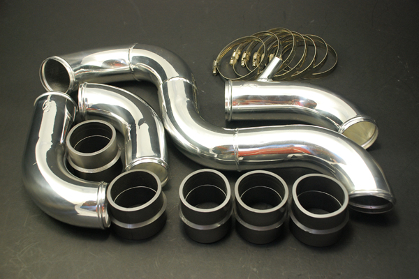 (image for) Weapon R Intercooler Piping Polished Mazdaspeed Protege