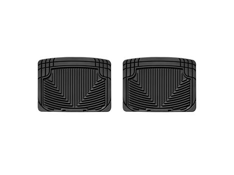  Trim to Fit Weathertech All Weather Floor Mats Rear Set Black - Click Image to Close