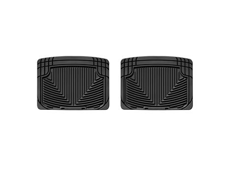 (image for) Trim to Fit Weathertech All Weather Floor Mats Rear Set Black