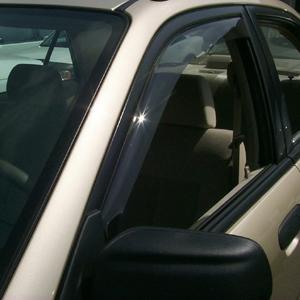 (image for) Weathertech Window Deflectors Front Set Dark Tint Mazdaspeed Protege