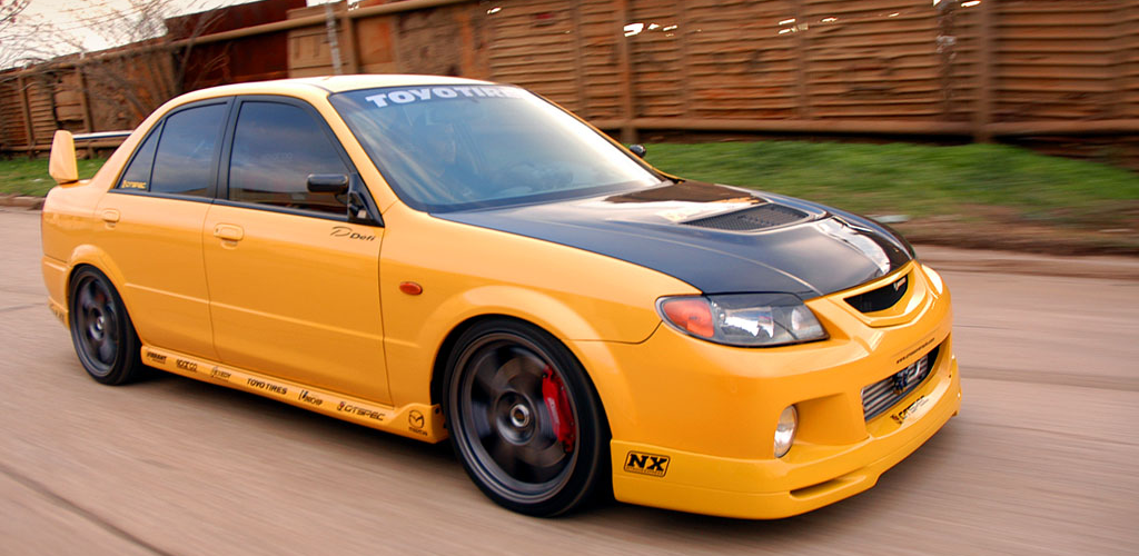 MazdaSpeedTuning Mazdaspeed Protege shop demo car
